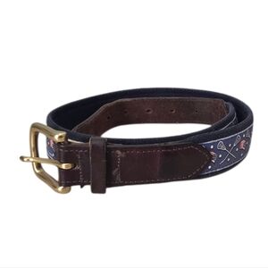 Vineyard Vines Lacross Print Belt